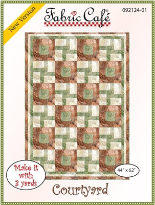 Courtyard - Three Yard Quilt Pattern