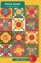 Load image into Gallery viewer, Zinnia Seeds Quilt Pattern - Anka&#39;s Treasures
