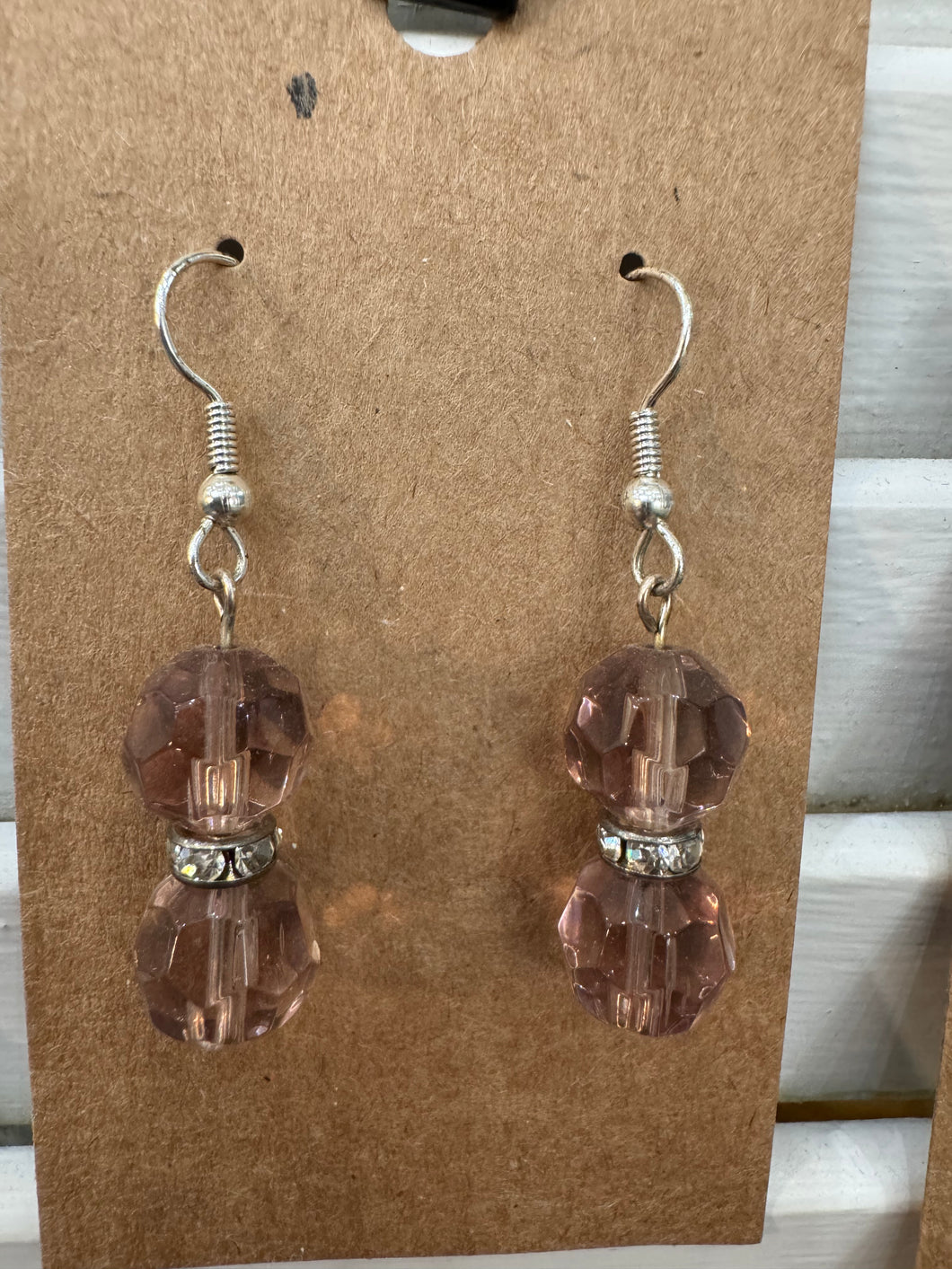 Brown Dangle Earrings