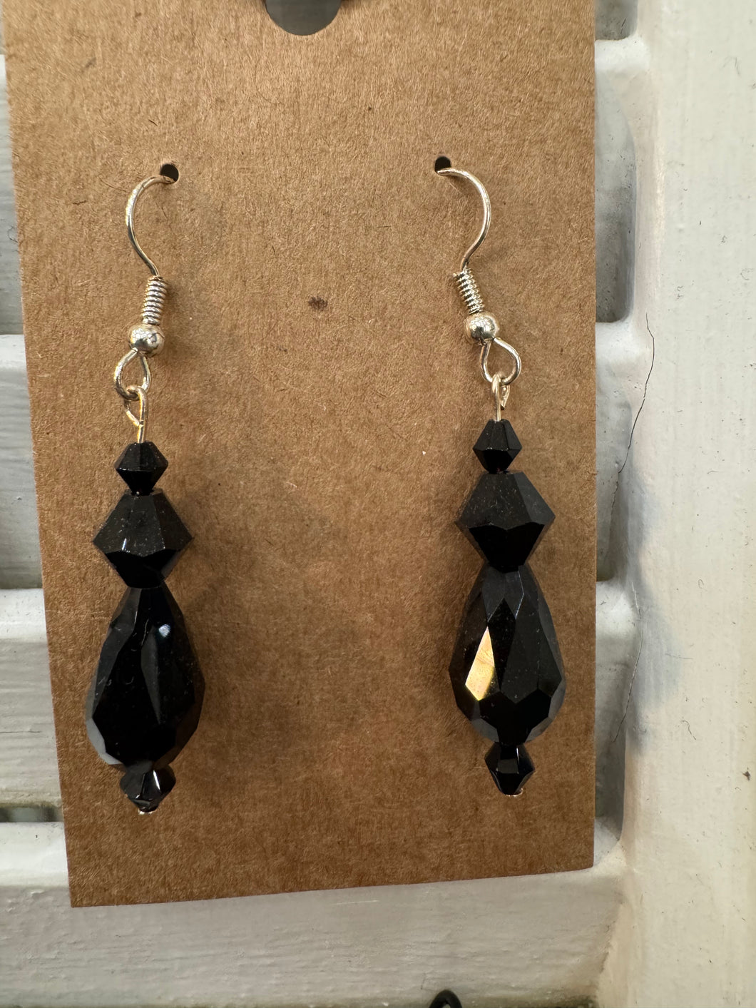 Black Dangle Earrings