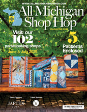 Load image into Gallery viewer, 2025 All Michigan Shop Hop Magazine - PREORDER!
