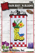 Load image into Gallery viewer, Rain Boot n Blooms Pattern - Patch Abilities
