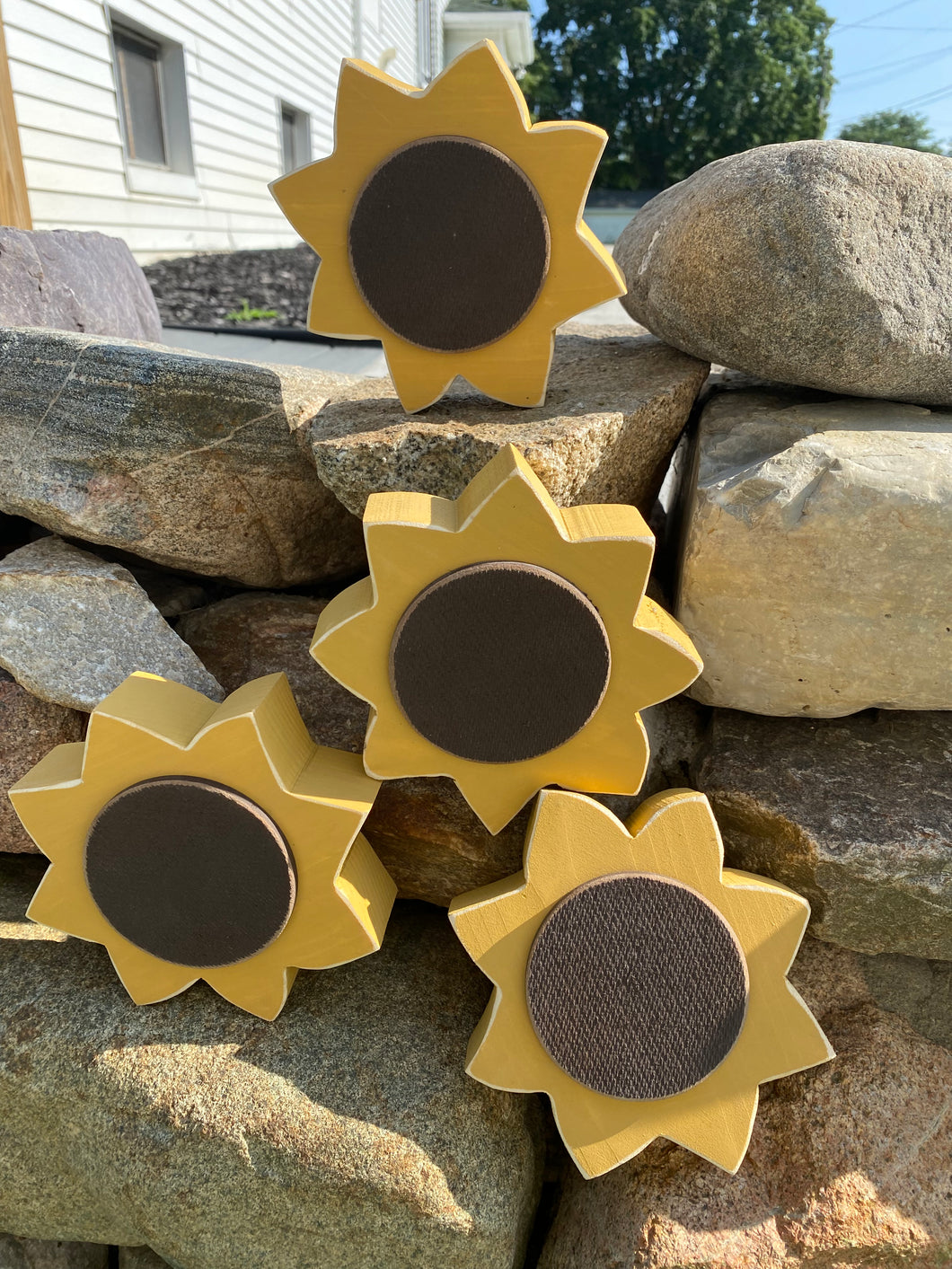 Chunky Sunflower Sitters - MI Craft Co