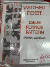 Load image into Gallery viewer, Witches Feet - Frank And Friends Table Runner Top Kit
