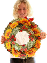 Load image into Gallery viewer, Fresh Cut Paper Bouquet - Harvest Wreath
