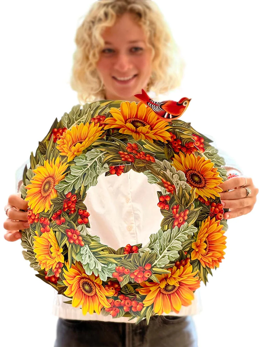 Fresh Cut Paper Bouquet - Harvest Wreath
