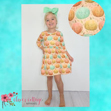 Load image into Gallery viewer, Pumpkin Girls Dress
