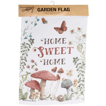 Load image into Gallery viewer, Home Sweet Home Mushroom Garden Flag
