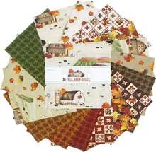 Load image into Gallery viewer, Fall Barn Quilts 5 Inch Stacker (Charm Pack)
