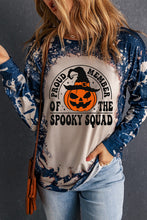 Load image into Gallery viewer, Proud Member Of The Spooky Squad - Tie Dye Long Sleeve Tee
