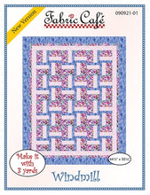 Load image into Gallery viewer, Windmill - Three Yard Quilt Pattern
