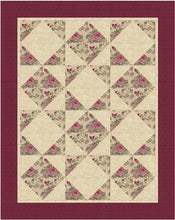 Load image into Gallery viewer, Tumbling Triangles - Three Yard Quilt Pattern
