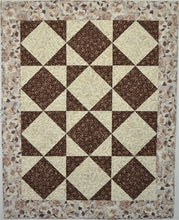 Load image into Gallery viewer, Tumbling Triangles - Three Yard Quilt Pattern
