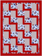 Load image into Gallery viewer, Stepping Up - Three Yard Quilt Pattern
