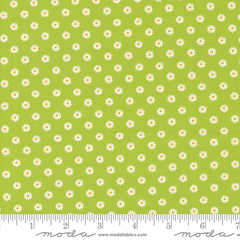 Chartreuse Daisy Dot - Vintage Soul