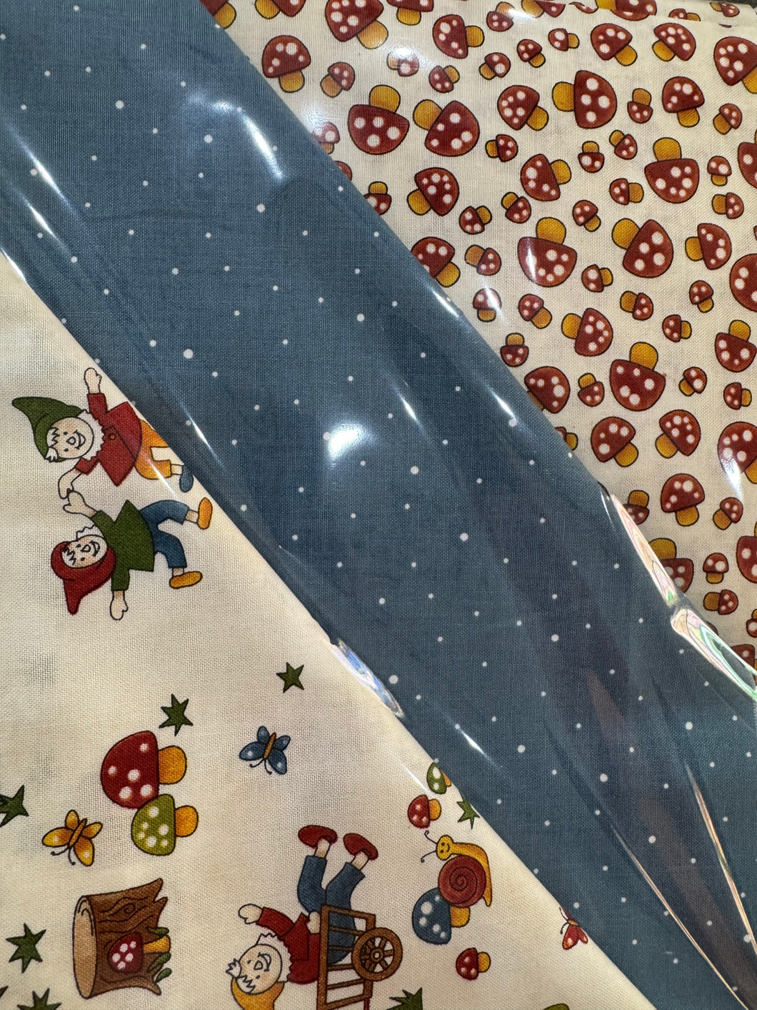 Gnomes & Mushrooms -  3 Yard Bundle