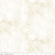 Aged White - Painter’s Watercolor Swirl