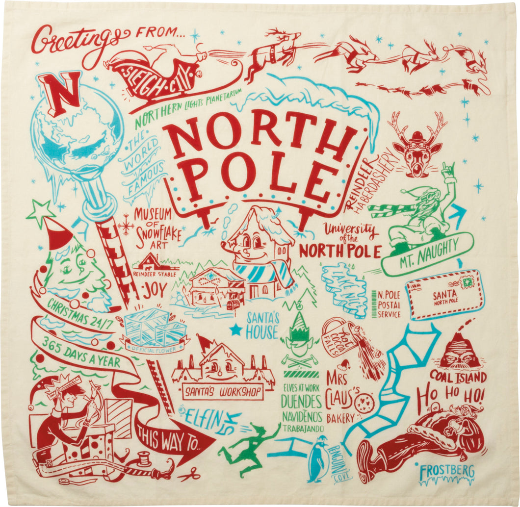 North Pole Towel