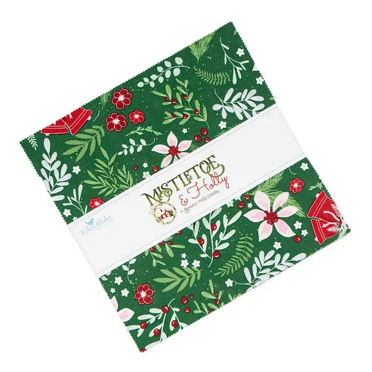Mistletoe & Holly 10 Inch Stacker (Layer Cake)