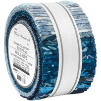 Load image into Gallery viewer, Artisan Batik Winter Wonderland - Evening Colorstory Jelly Roll
