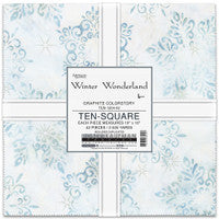 Load image into Gallery viewer, Winter Wonderland - Graphite Colorstory Layer Cake (10&quot; Squares)
