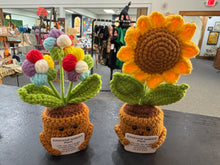 Load image into Gallery viewer, Crochet Emotional Support Potted Plant
