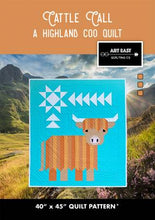 Load image into Gallery viewer, Cattle Call - A Highland Coo Quilt Pattern - Art East Quilt Co
