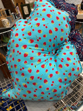 Load image into Gallery viewer, Cherry &amp; Strawberry - Michigan Shaped Pillow
