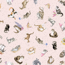 Load image into Gallery viewer, Pale Pink Tossed Cats - Whiskers &amp; Paws
