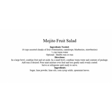 Load image into Gallery viewer, Mojito Fruit Salad
