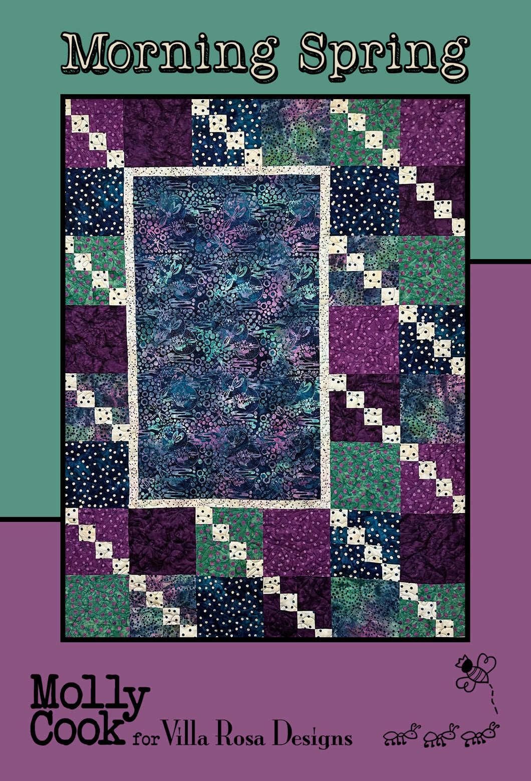 Morning Spring Quilt Pattern - Villa Rosa Designs