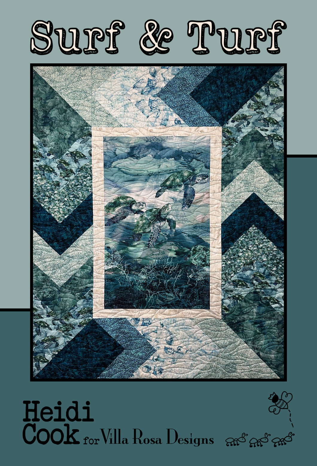 Surf & Turf Quilt Pattern - Villa Rosa Designs