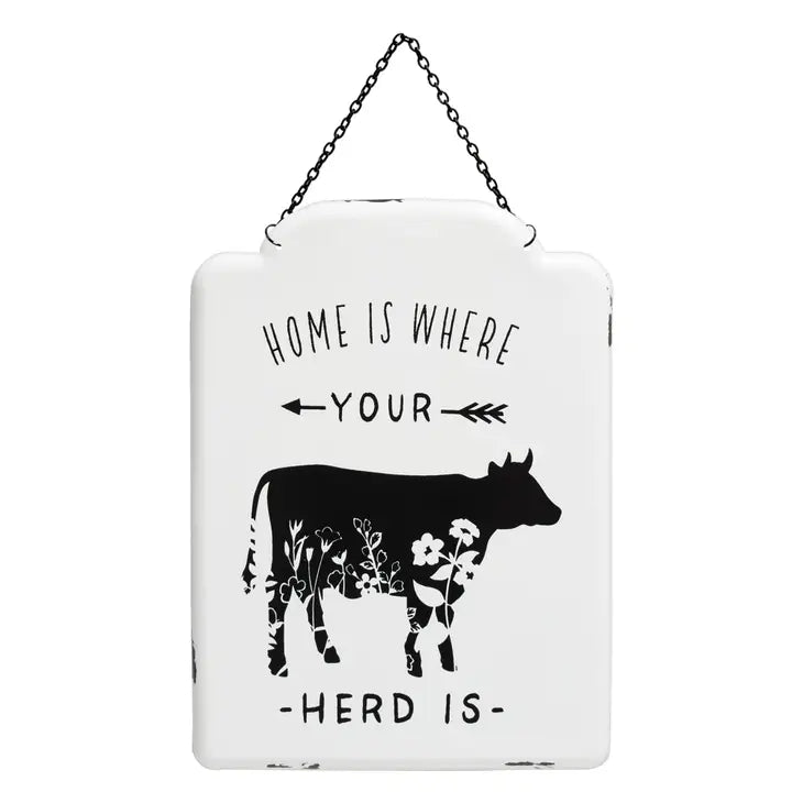 Your Herd Metal Hanging Sign