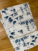 Load image into Gallery viewer, Fabric Coaster - Mug Rug Set! Black &amp; White Cows
