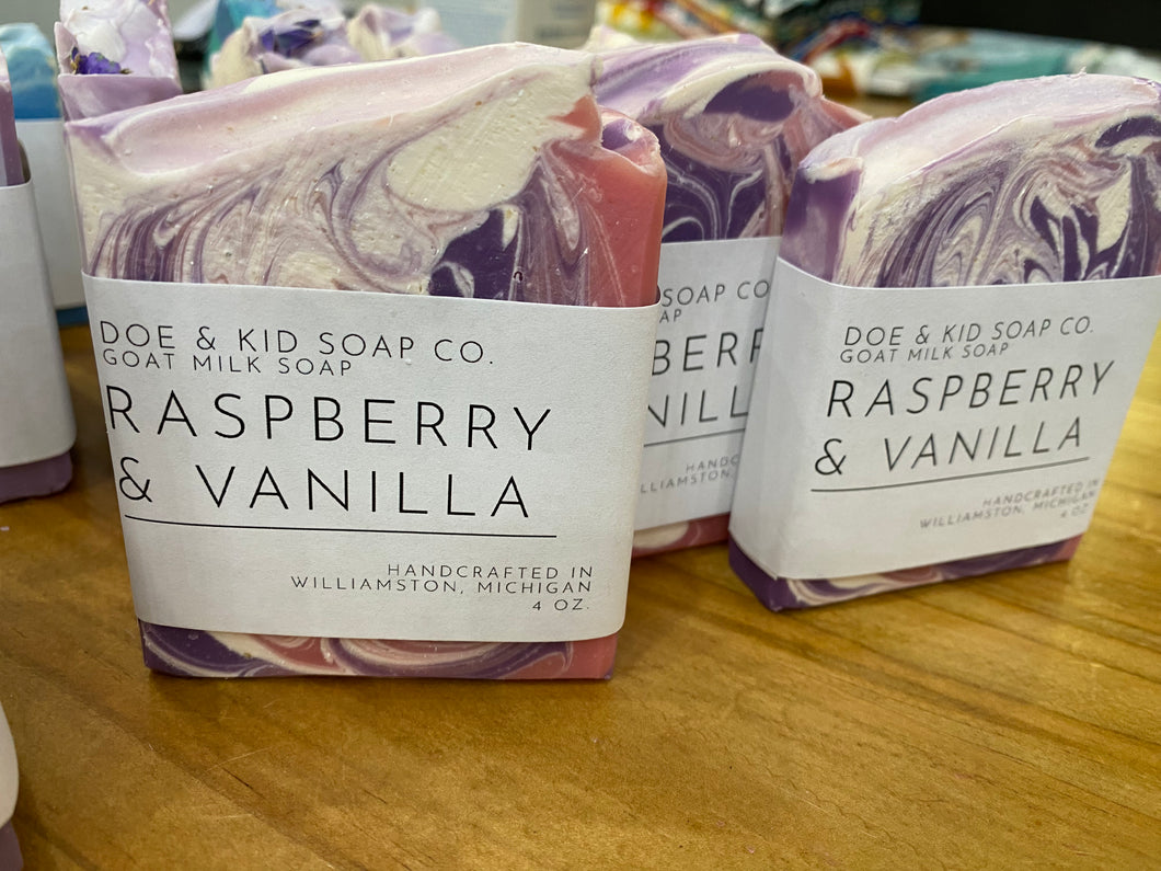 Doe & Kid Soap Co - Raspberry Vanilla