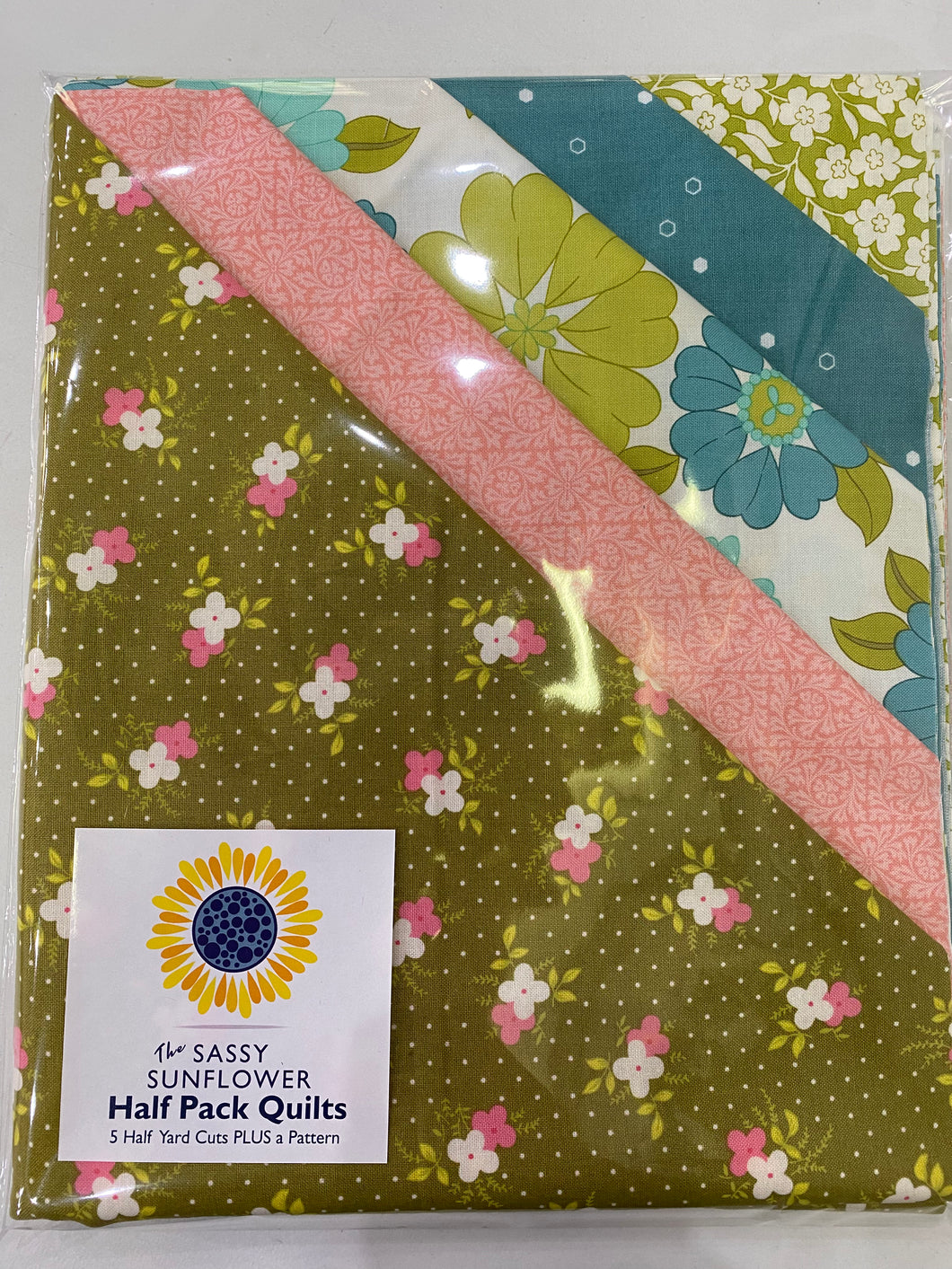 Floral Vibe - Sassy Sunflower Half Pack Quilt Kit
