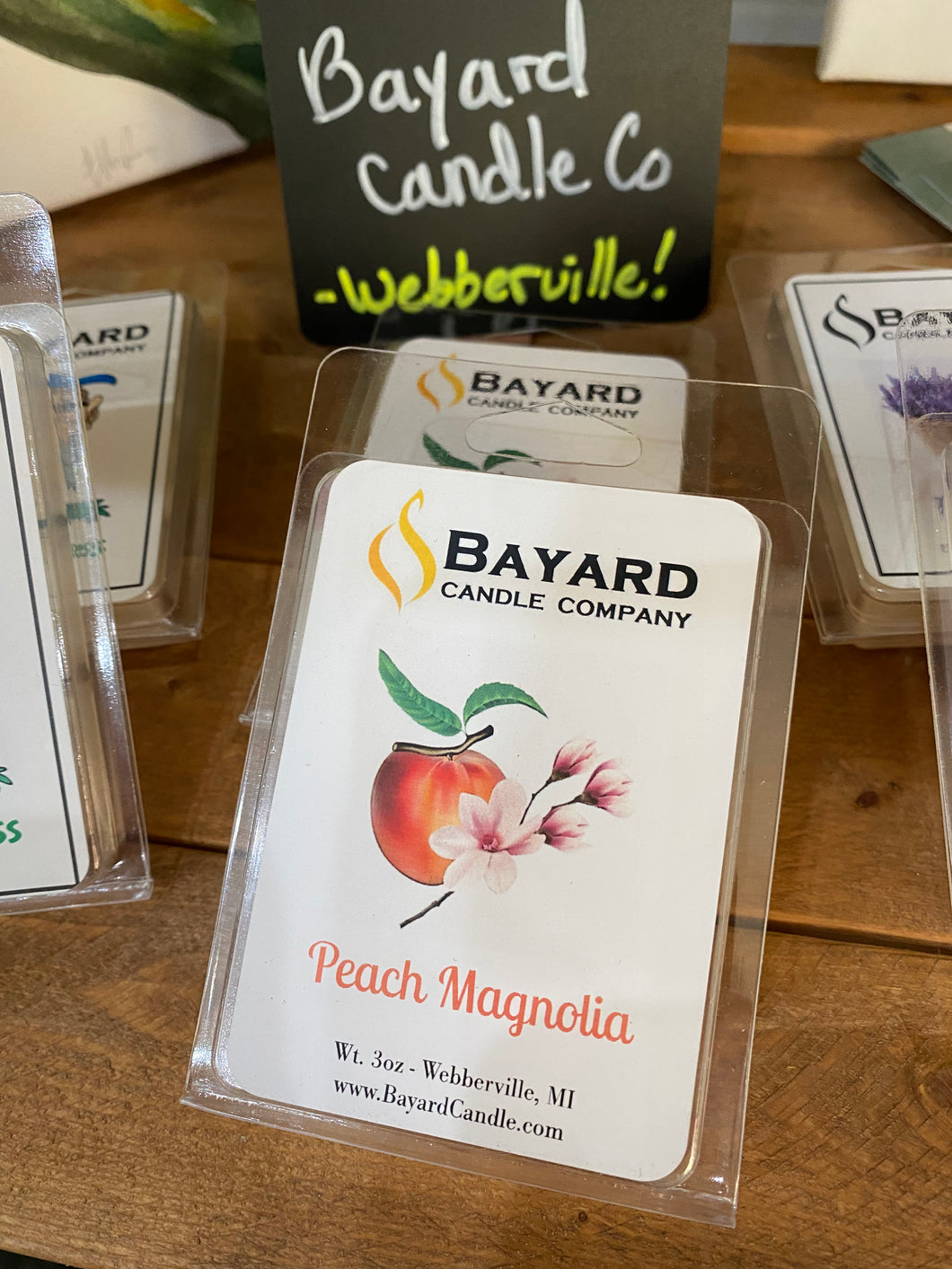 Bayard Candle Company - Peach Magnolia Wax Melt