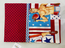 Load image into Gallery viewer, Standard Pillow Case - Patriotic Sporty Hunks
