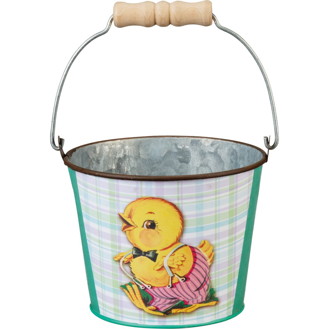 Retro Easter Metal Buckets