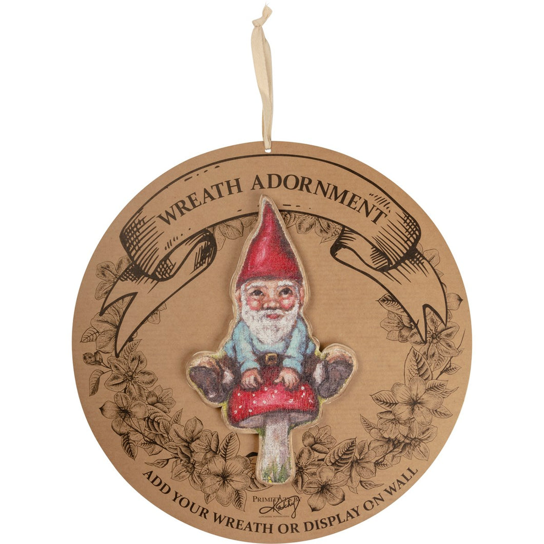 Gnome Wreath Insert/Wall Hanging