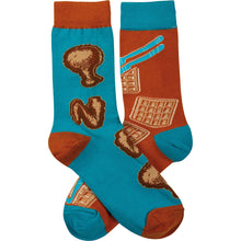 Load image into Gallery viewer, Chicken &amp; Waffles Socks
