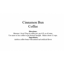 Load image into Gallery viewer, Cinnamon Bun Coffee
