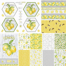 Load image into Gallery viewer, Placemats Panel - Fresh Picked Lemons
