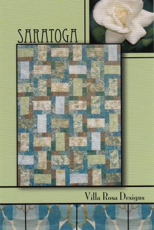 Saratoga Quilt Pattern - Villa Rosa Design