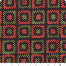 Load image into Gallery viewer, Granny Squares - Red Green Black - Christmas Faire
