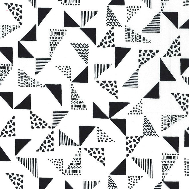 Just Right (White) - Michael Miller Fabric