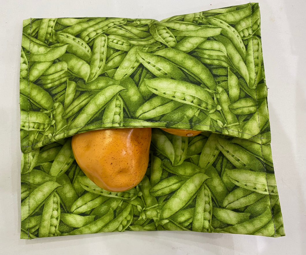 Microwave Baked Potato Bag - Snap Peas