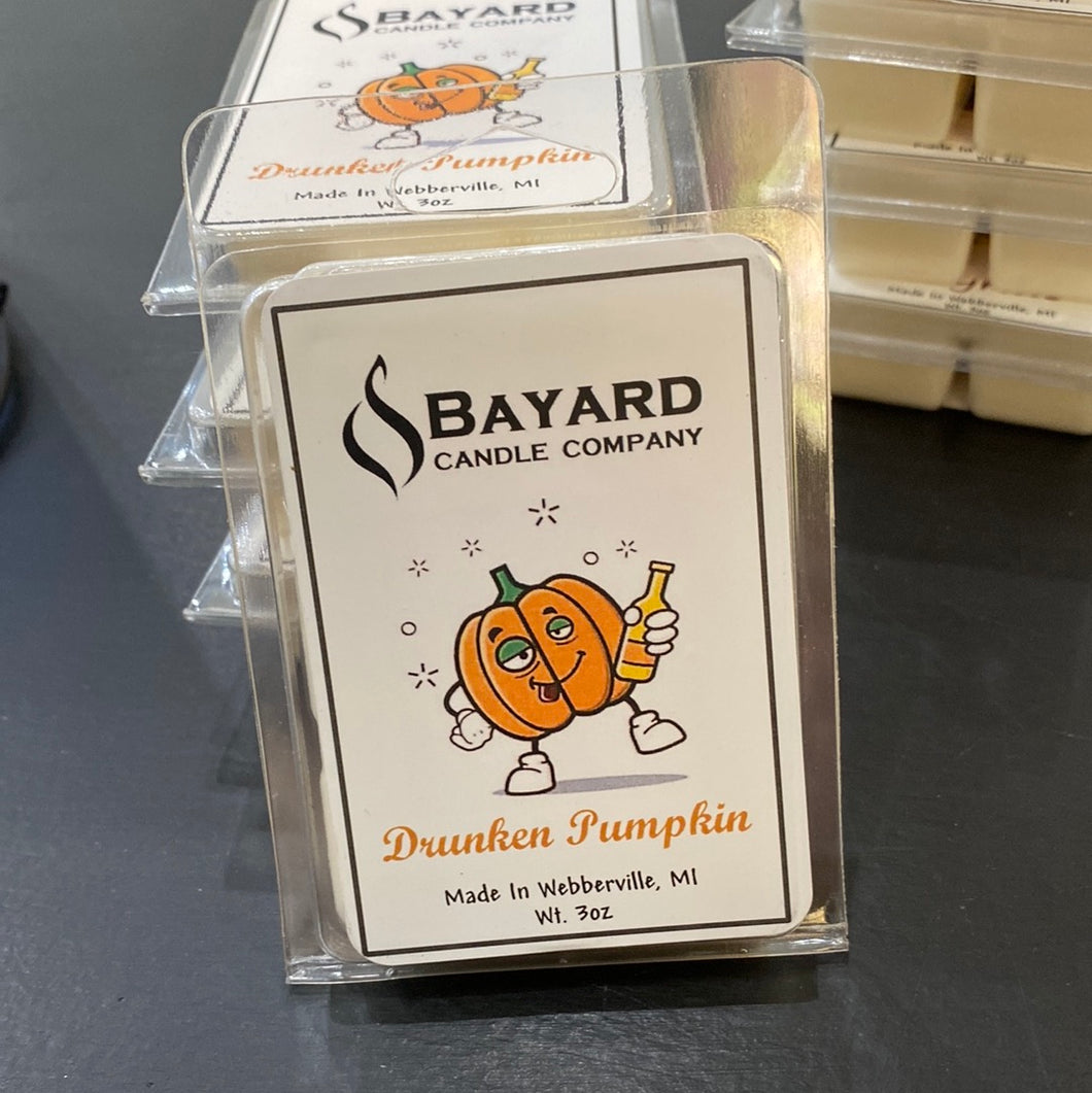 Drunken Pumpkin Wax Melt - Bayard Candle Company