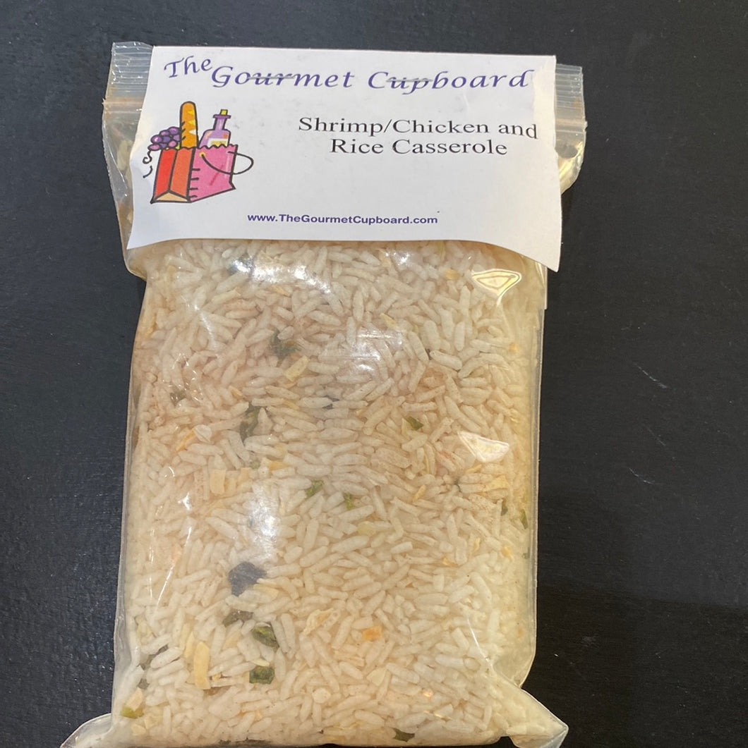 Shrimp/Chicken Rice Casserole