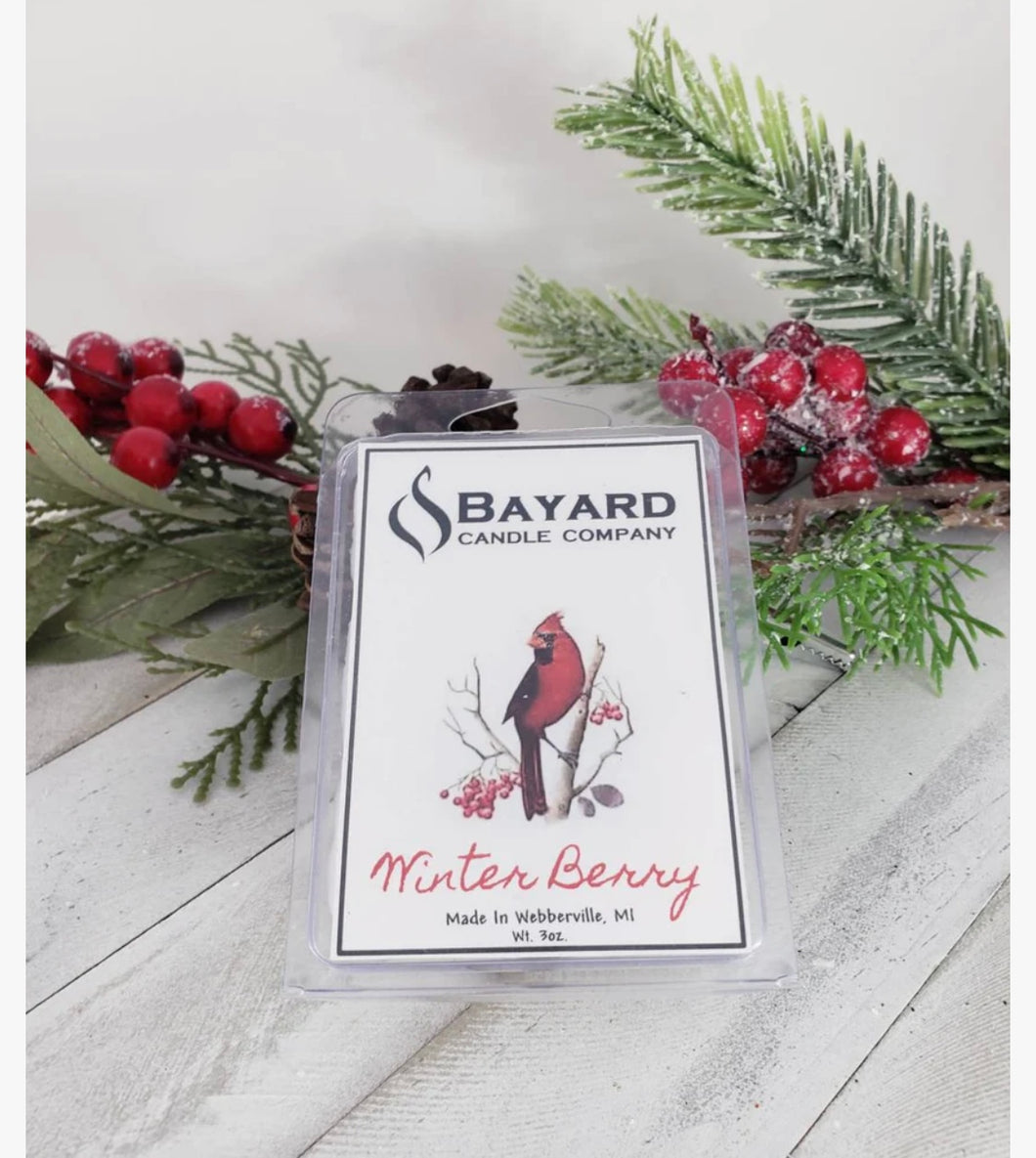 Winter Berry Wax Melts - Bayard Candle Company